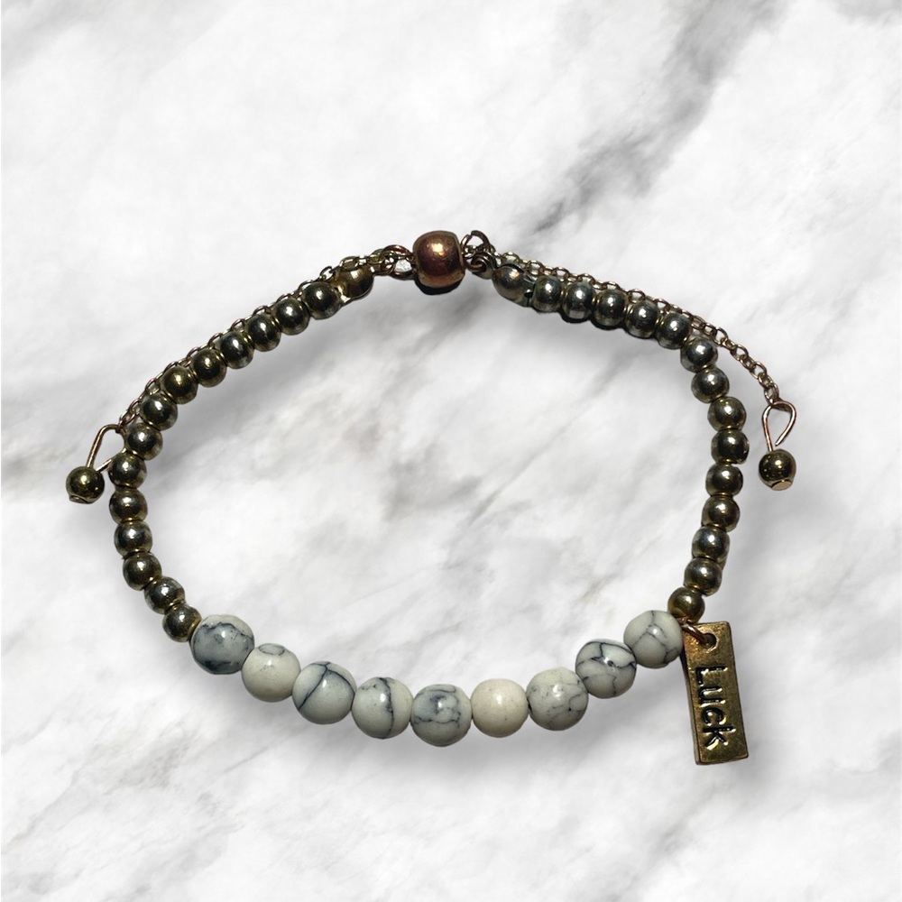 Semi-precious Stone Luck Bracelet
